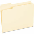 Universal 1/3 Tab Cut Letter Top Tab File Folder, 8 1/2" Width x 11" Length, 100 Box, UNV12213