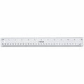 Universal 59022 Acrylic Ruler, Clear, UNV59022