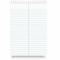 Universal Steno Pads, Gregg Rule, Red Cover, 80 White 6 x 9 Sheets, UNV96920