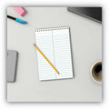 Universal Steno Pads, Gregg Rule, Red Cover, 80 White 6 x 9 Sheets, UNV96920