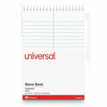 Universal Steno Pads, Gregg Rule, Red Cover, 80 White 6 x 9 Sheets, UNV96920