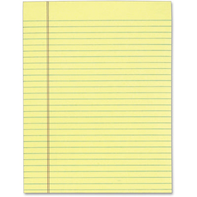 TOPS The Legal Pad - Letter, 8 1/2" x 11", 12 / Pack, TOP7522