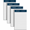 TOPS Docket Diamond Writing Tablet - Jr.Legal, 5" x 8", 4 / Pack, TOP63981