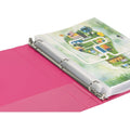 Samsill Earth's Choice Plant-based View Binders, Berry Pink, 8 1/2" Width x 11" Length, 2 / Pack, SAMU86376