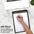 Samsill Professional Letter Pad Folio, Black, 8 1/2" Width x 11" Length, SAM71220