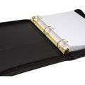 Samsill Classic 1.5 Inch Professional Binder with Zipper Closure - Black, 8 1/2" Width x 11" Length, SAM15250