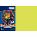 Dixon Ticonderoga Tru-Ray Construction Paper, Brilliant Lime, 1 Pack, PAC103425