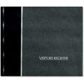 Dominion Blueline National Visitor's Register Book, 8.50" Width x 9.12" Length, RED57802
