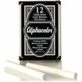 ACCO Quartet Alphacolor Premium Chalk Sticks, White, 12 / Box, QRT314005