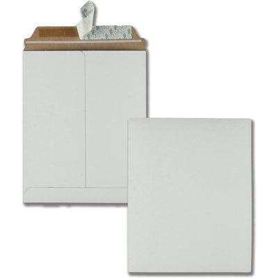 Quality Park Sturdy Fiberboard Photo Mailers, White, 25 / Box, QUA64014