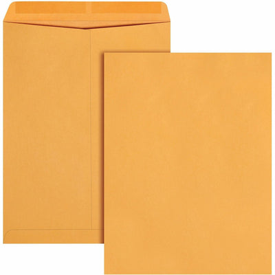 Quality Park 11-1/2 x 14-1/2 Heavyweight Catalog Mailing Envelopes, Brown Kraft, 250 / Box, QUA41865