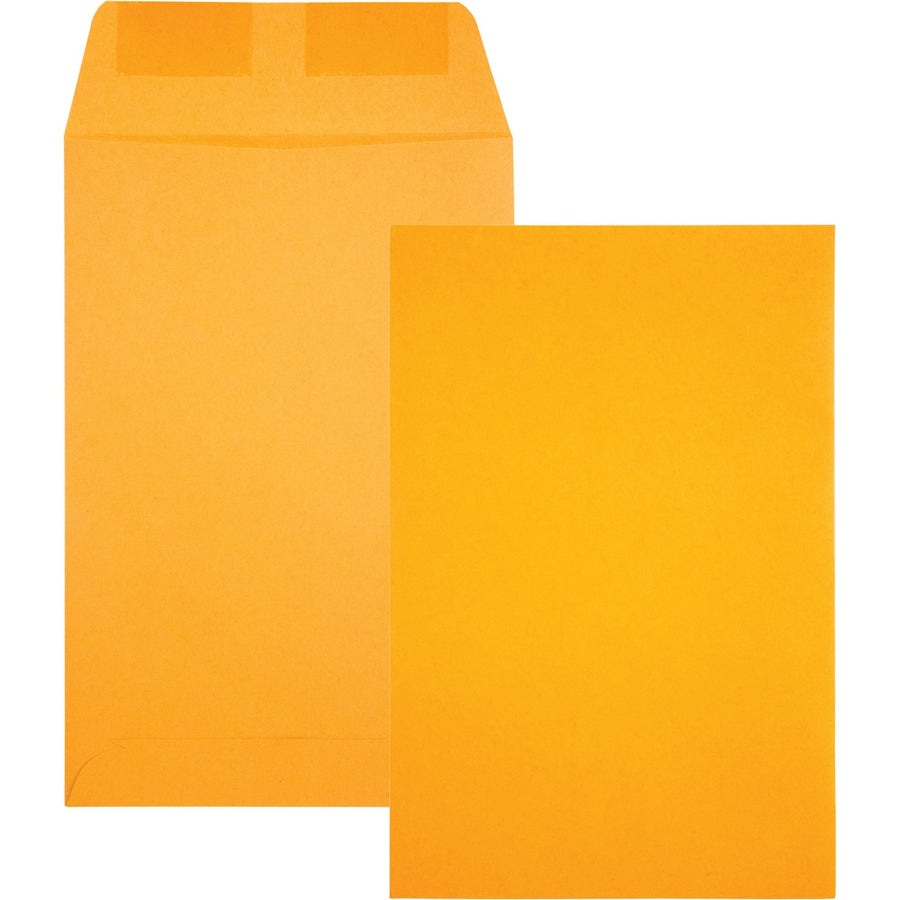 Quality Park 6 x 9 Catalog Envelopes, Kraft, 28 lb, 500 / Box, QUA40765