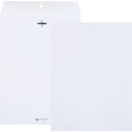 Quality Park 9 x 12 Clasp Envelopes with Deeply Gummed Flaps, White, 100 / Box, QUA38390