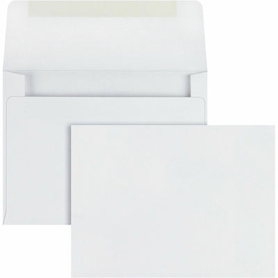 Quality Park A2 Quarter-folded Invitation Envelopes, White, 500 / Box, QUA36226