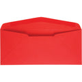 Quality Park No. 10 Bright Red Envelopes, 25 / Pack, QUA11134