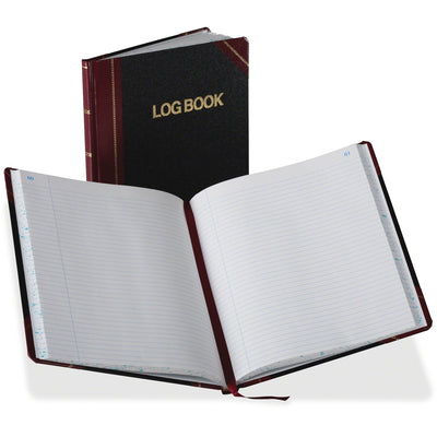 TOPS Boorum & Pease 150-page Record Ruled Log Book, White, 12EA/CT — view 1