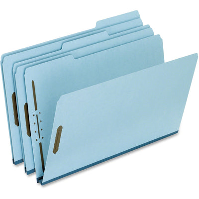 TOPS Pendaflex Fastener Folder, Blue, 8 1/2" Width x 14" Length, 25 / Box — view 1