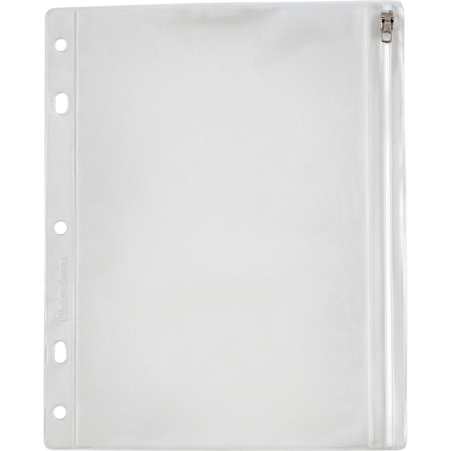 Oxford Zipper Binder Pockets, 1 Each