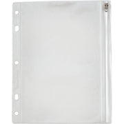 Oxford Zipper Binder Pockets, 1 Each