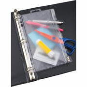 Oxford Zipper Binder Pockets, 1 Each