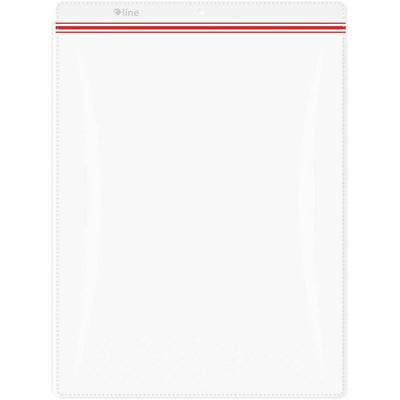 C-Line 82912 Vinyl File Pocket, Clear, 9" Width x 12" Length, 15 / Box, CLI82912