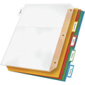 TOPS Cardinal Ring Binder Poly Pockets, Assorted, 8 1/2" Width x 11" Length, 5 / Pack, CRD84009
