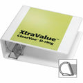 TOPS Cardinal Performer ClearVue Slant-D Ring Binder, White, 8 1/2" Width x 11" Length, CRD17810