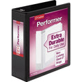 TOPS Cardinal Performer ClearVue Slant-D Ring Binder, Black, 8 1/2" Width x 11" Length, CRD17601