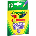 Crayola 12 Color Colored Pencils, 3.3 mm, 12 / Set, CYO684112