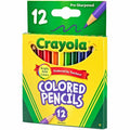 Crayola 12 Color Colored Pencils, 3.3 mm, 12 / Set, CYO684112