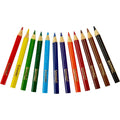 Crayola 12 Color Colored Pencils, 3.3 mm, 12 / Set, CYO684112