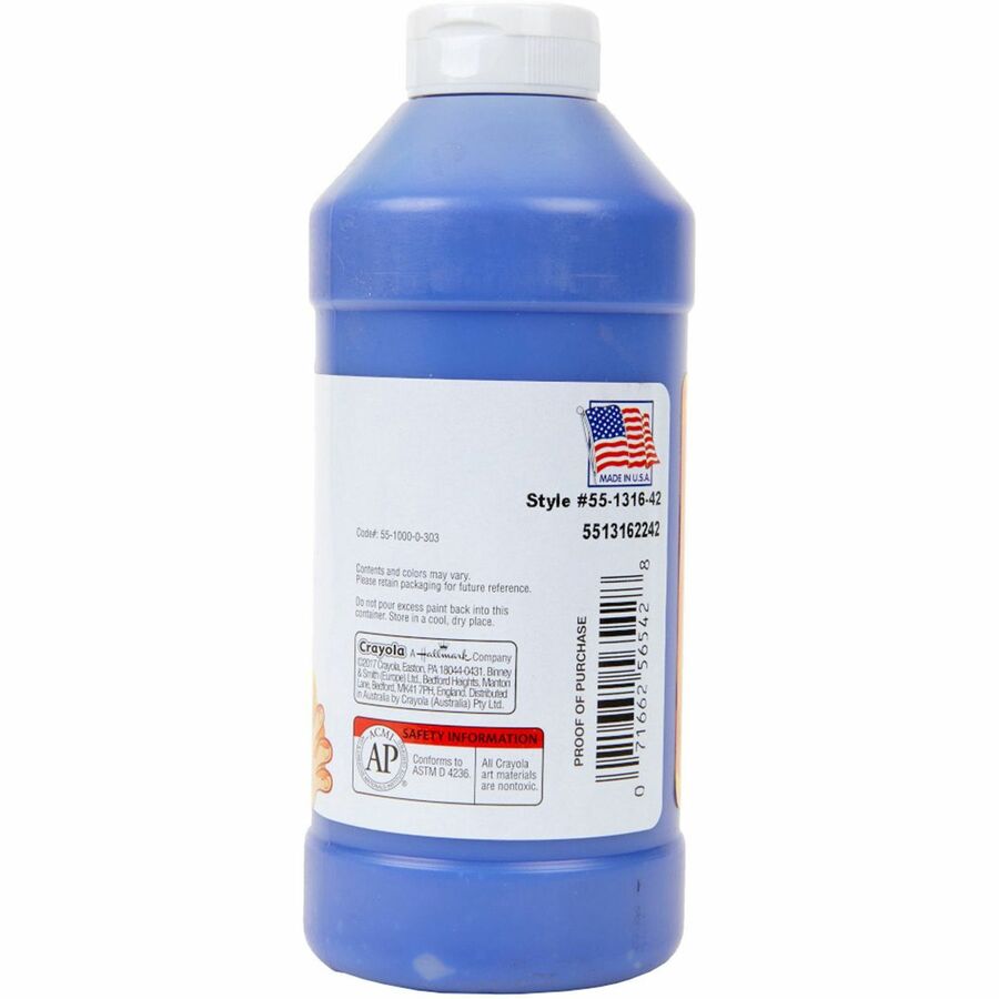 Crayola Washable Finger Paint, CYO55-1316-042
