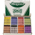 Crayola 8-Color Jumbo Crayon Classpack, Assorted, 1 Box, CYO52-8389