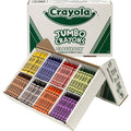 Crayola 8-Color Jumbo Crayon Classpack, Assorted, 1 Box, CYO52-8389
