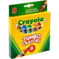 Crayola Jumbo Crayons, Assorted, 1 Box, CYO520389