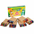 Crayola Built-in Sharpener 96 Count Crayons, Assorted, 96 / Box, CYO52-0096
