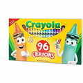 Crayola Built-in Sharpener 96 Count Crayons, Assorted, 96 / Box, CYO520096