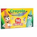 Crayola Built-in Sharpener 96 Count Crayons, Assorted, 96 / Box, CYO52-0096