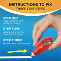 BIC Wite-Out Mini Correction Tape, White, 1 Pack, BICWOMTP21
