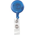 Advantus Translucent Retractable ID Card Reel with Snaps, Clear, 12 / Pack, AVT75472