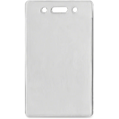 Advantus Proximity Card Vertical Badge Holder, Clear, 50 / Pack, AVT75451
