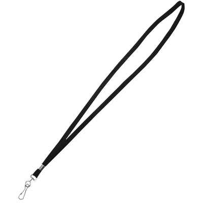 Advantus 36" Deluxe Lanyard with J-Hook, Black, 24 / Box — view 1