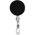 Advantus Badge Holder Heavy-duty Retractable ID Reel, Silver, 12 / Box, AVT75406