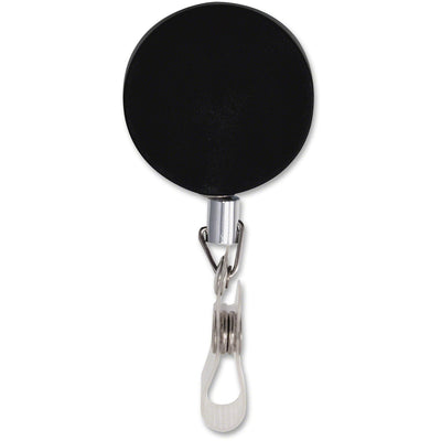 Advantus Badge Holder Heavy-duty Retractable ID Reel, Silver, 12 / Box — view 1