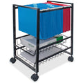 Advantus Vertiflex Mobile File Cart, Black, AVT34075