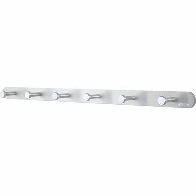 Safco Nail Head Coat Hook, Silver, SAF4202