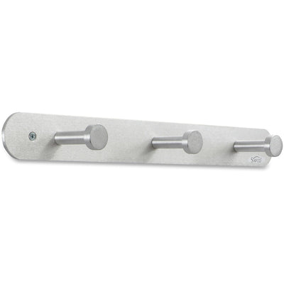 Safco Nail Head Coat Hook, Silver, SAF4201