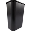 Rubbermaid Commercial 41 QT Large Deskside Wastebasket, Black, 10.25 gal, RCP295700BK
