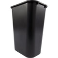 Rubbermaid Commercial 41 QT Large Deskside Wastebasket, Black, 10.25 gal, RCP295700BK