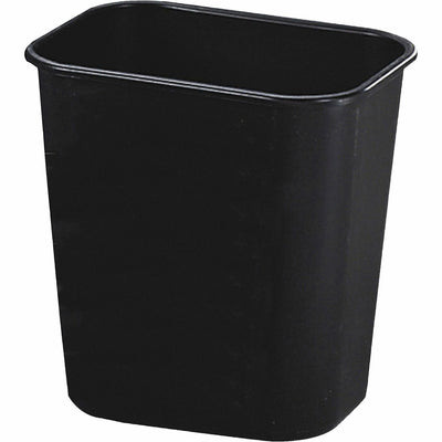 Rubbermaid Commercial 13 QT Standard Deskside Wastebasket, Black, 3.25 gal, RCP295500BK